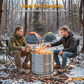HGD travel bag included for effortless camping trips