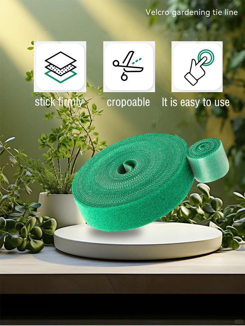 HGJST Plant Tape used to organize indoor and outdoor cables and plants.