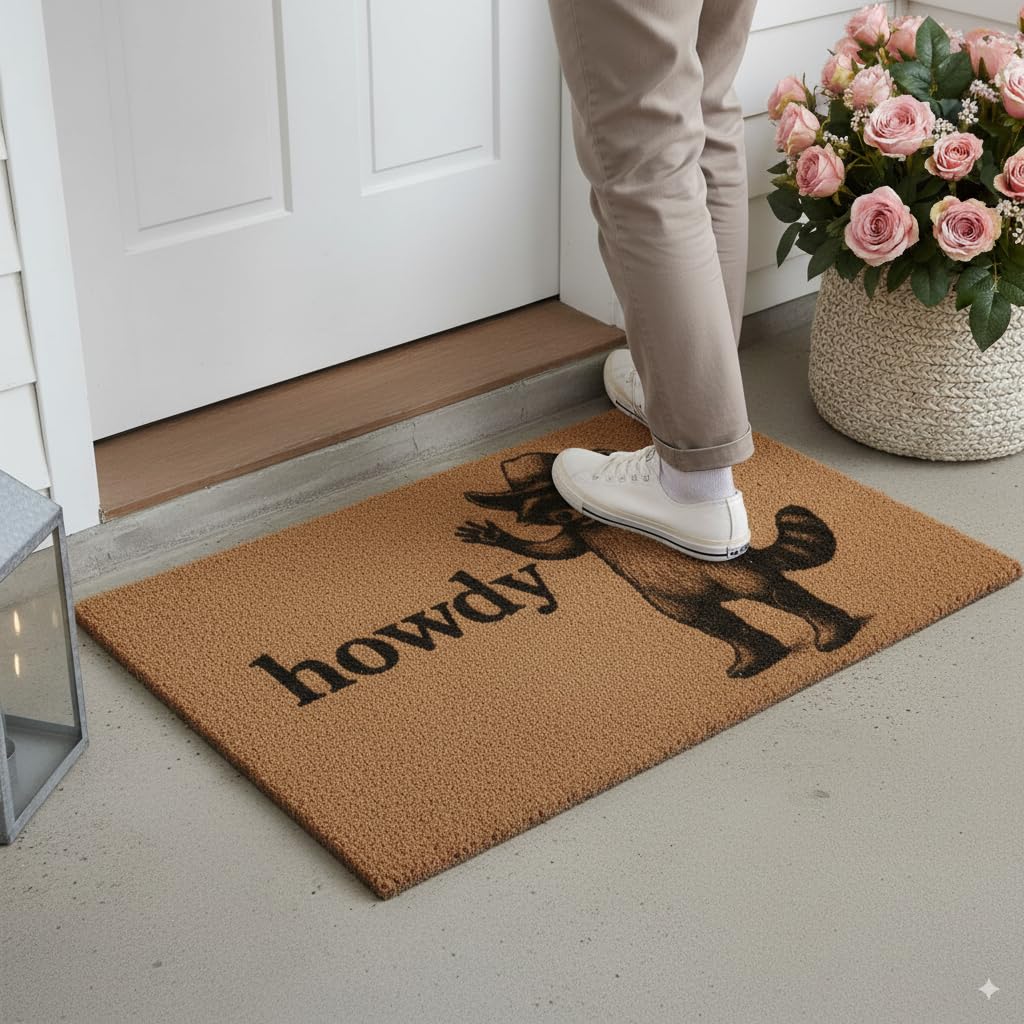 HH Family Howdy-1 dogs-welcome design signals pet-friendly entry for guests.