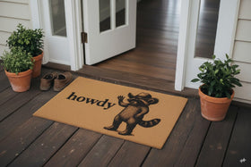 HH Family Howdy-1 30x17 inch size fits most doors and entryways.