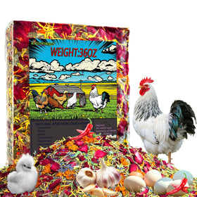 HHCkcaing 36oz nesting herbs for chickens in the coop promote calm nesting and natural health.