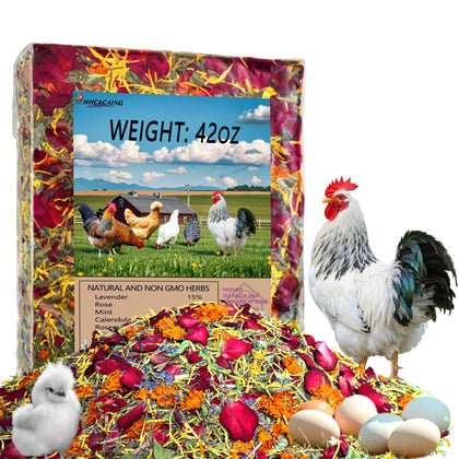 HHCkcaing 42oz nesting herbs in coop promote calm nesting and fresh scents