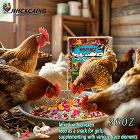 HHCkcaing easy-to-spread herbs on nest boxes and bedding supports steady egg quality.