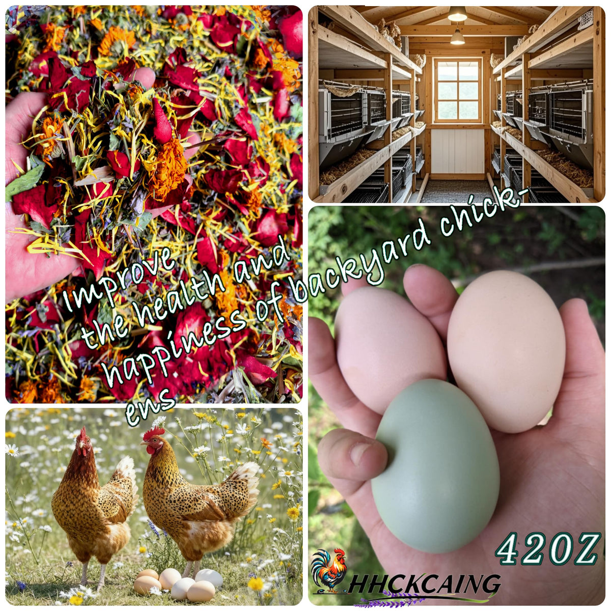 HHCkcaing vacuum sealed fresh pack preserves potency of poultry herbs