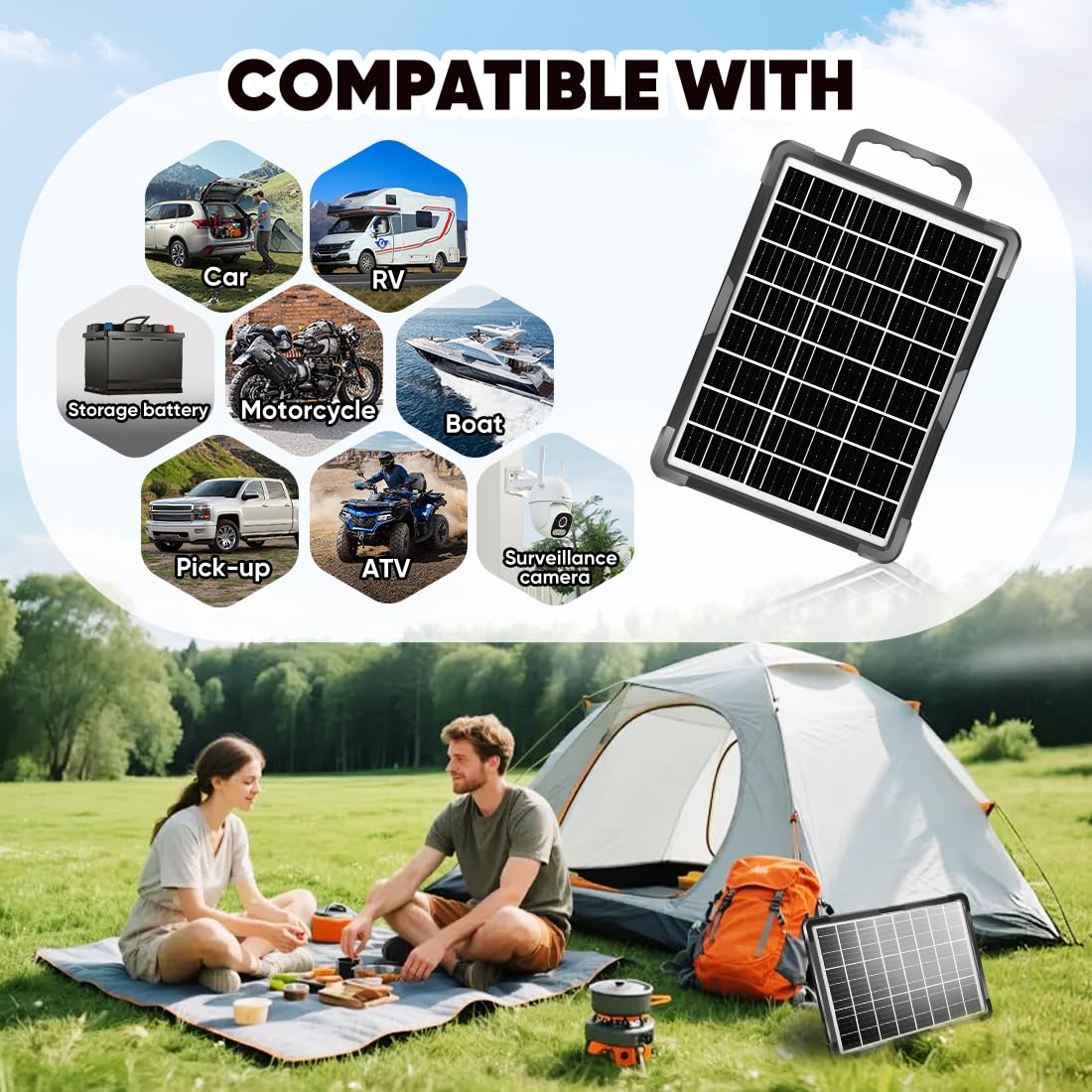 Hhuiyu solar panel frame shows durable materials for weather resistance during outdoor use