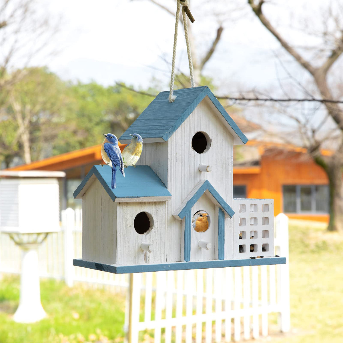 HHWODB Birdhouse dimensions 11.41 x 4.84 x 15.97 inches for reference