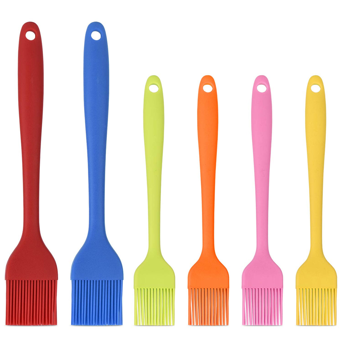 Hhyn large silicone basting brush for thorough, even coating on meats and pastries