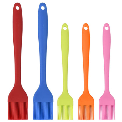 Hhyn large red silicone basting brush for even meat glazes