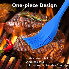 Hhyn seamless-design silicone basting brush prevents head loosening during use