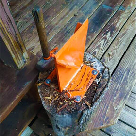 Hi Flame Wood Kindling Splitter compact design for easy transport and camping