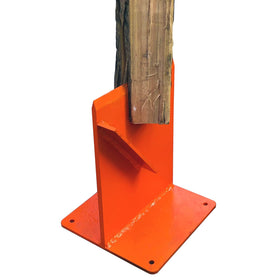 Hi Flame Wood Kindling Splitter front view showing compact, portable design for quick kindling
