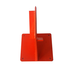 Hi Flame Wood Kindling Splitter orange powder-coated finish stands out