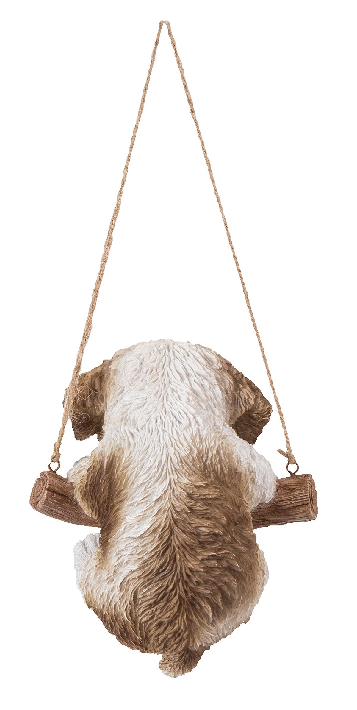 Hi-Line Shih Tzu Puppy hanging statue indoor shelf display