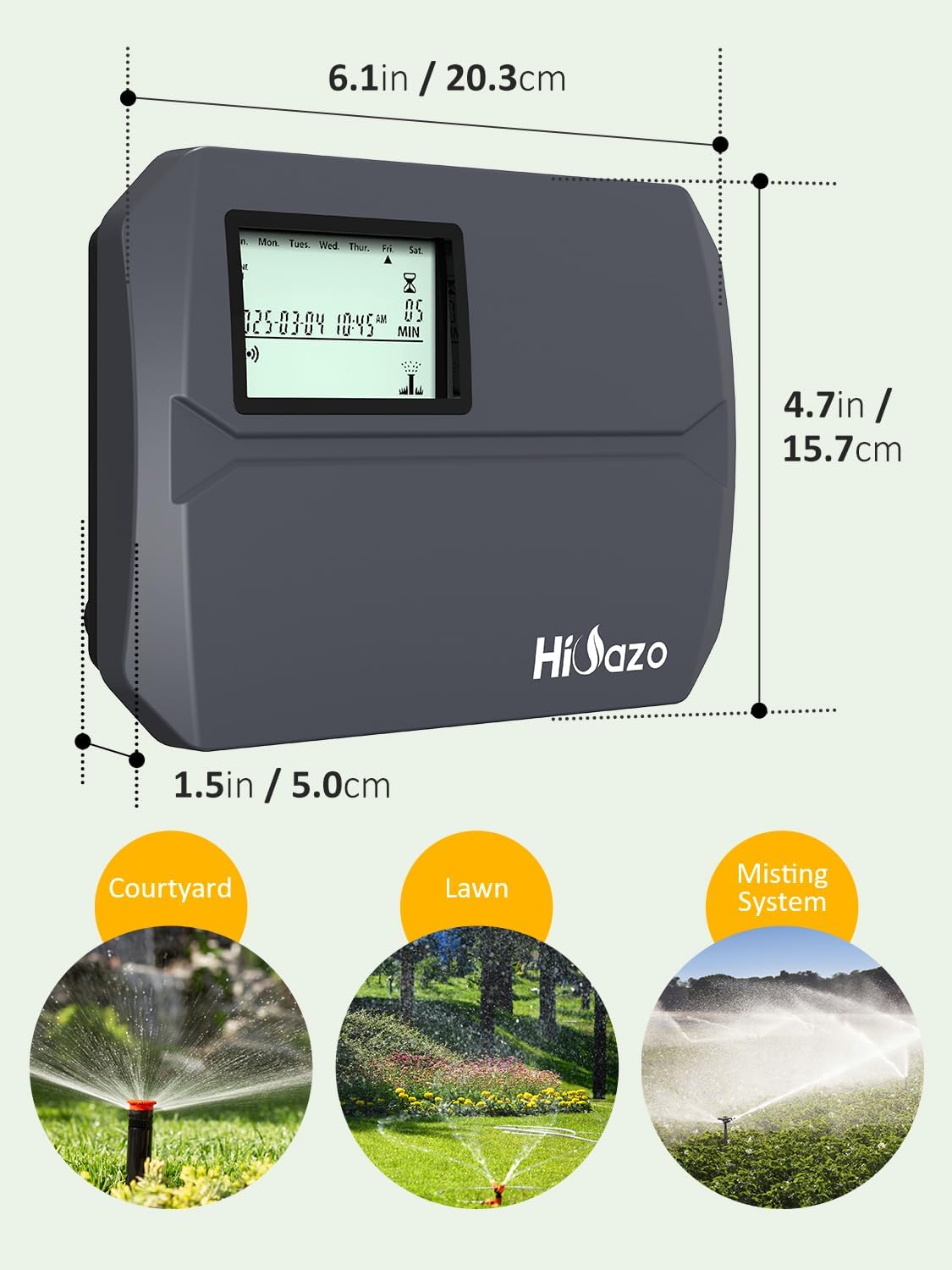 HiOazo app real-time monitoring panel for quick adjustments