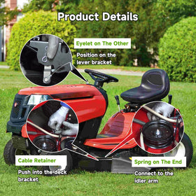 Smooth deck engagement cable from HIAORS improves mower control