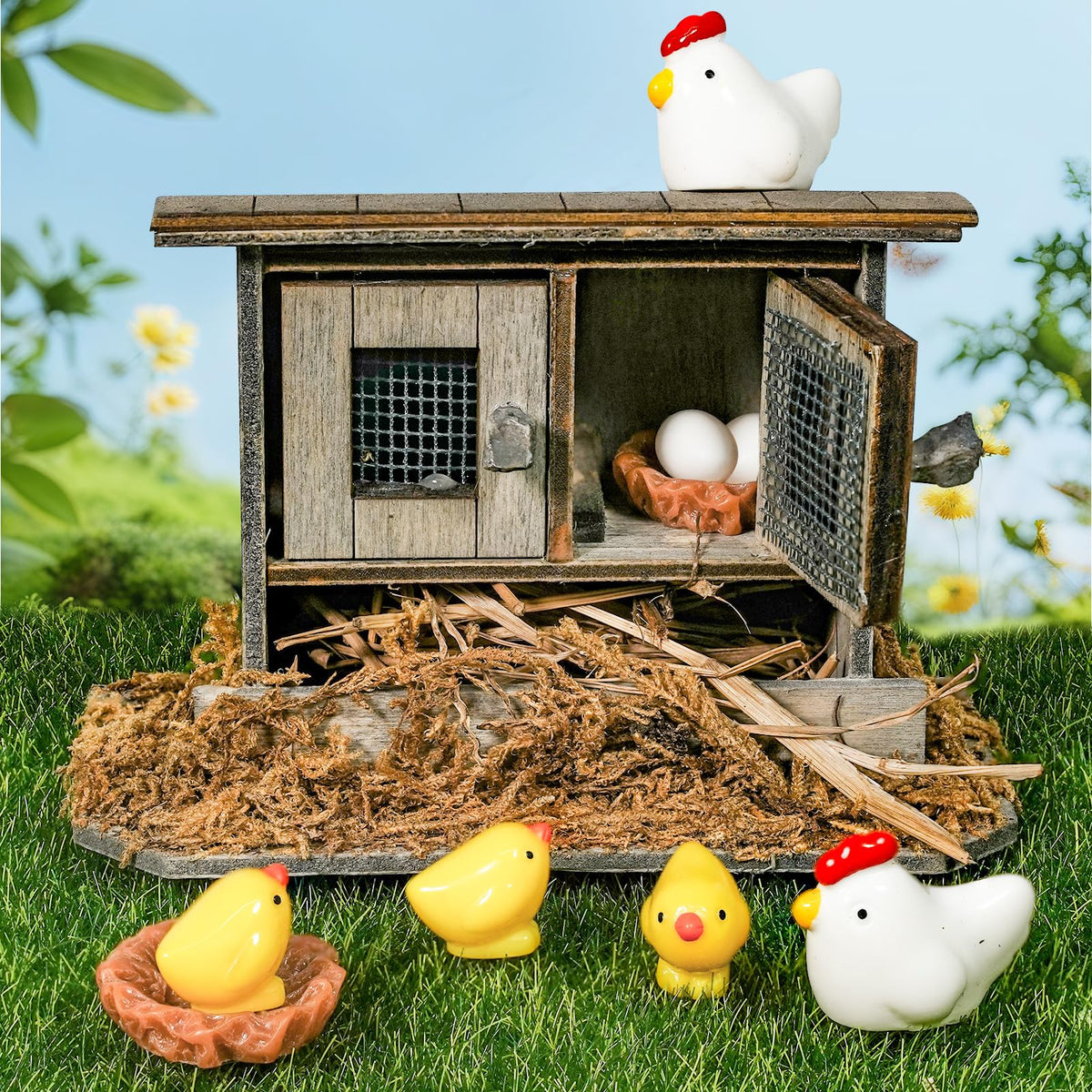 Hiawbon DIY miniature scene invites creative arrangements