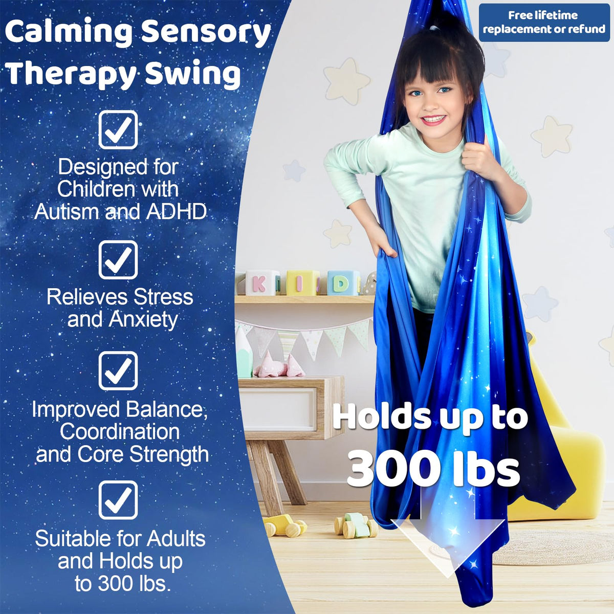 HiCamer 360-degree swivel hanger enables varied swinging directions