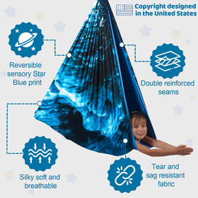 HiCamer 360-degree swivel hanger demonstrates versatile swinging directions for different experiences.