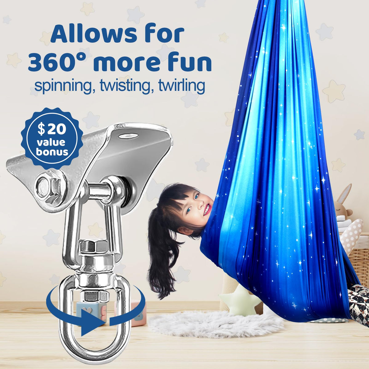 HiCamer durable polyester fabric resists wear and is machine washable