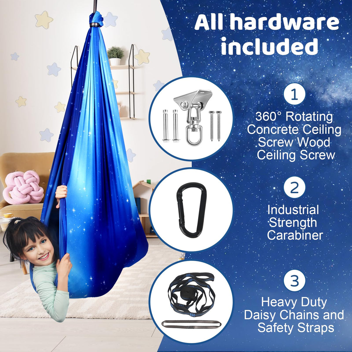 HiCamer easy-install kit with hardware and clear instructions