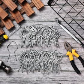 Hicarer package of 500 clips ready for DIY fencing