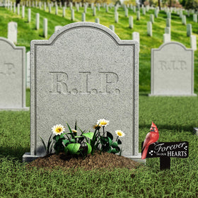 Hicarer Cardinals memorial stake durable and weather-resistant design.