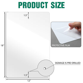 Hicarer sublimation-ready aluminum sign blank for vibrant outdoor prints