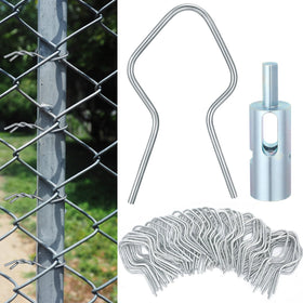 Hicarer T-post clips package close-up for fencing projects