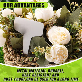 Hicarer waterproof garden labels endure outdoor conditions for all-season use.