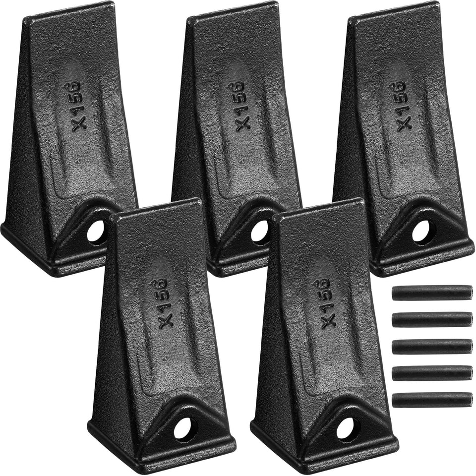 Hicarer X156 bucket teeth kit for excavators, durable alloy steel for tough digging.