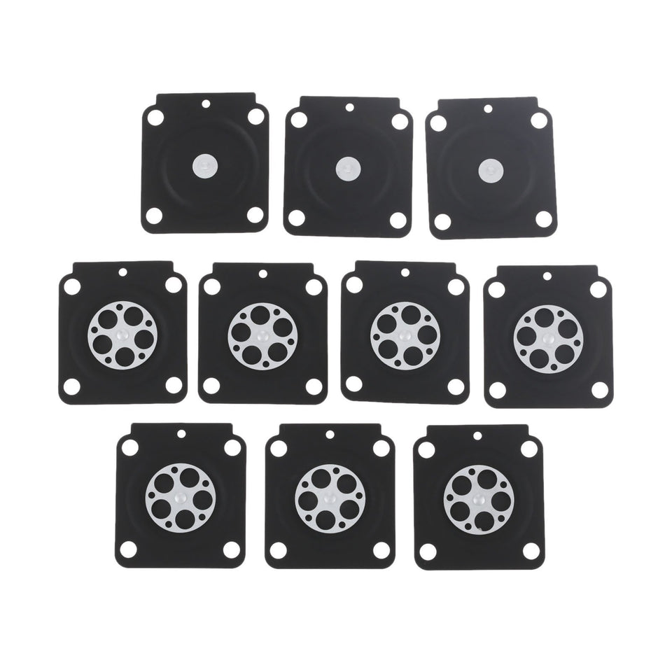 Hicello 10pcs RB-100 diaphragm pack for reliable carburetor performance.
