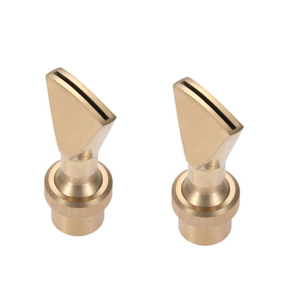 Hicello brass DN20 fountain nozzle front view suitable for ponds.
