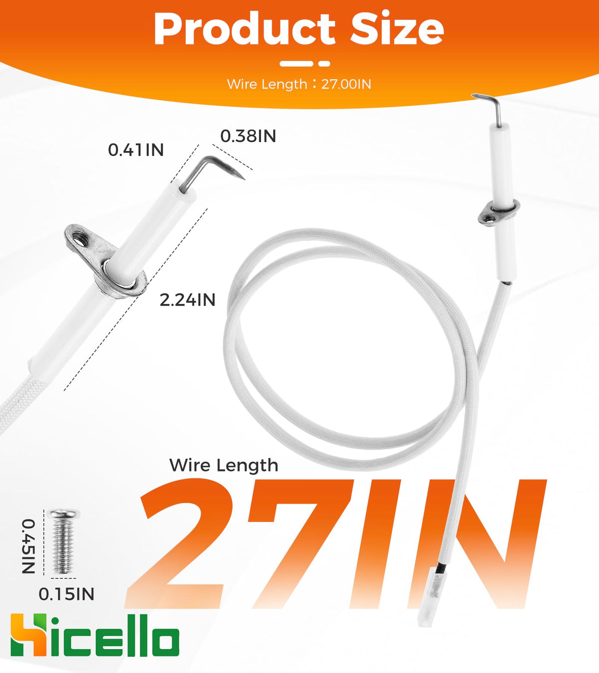 Hicello ceramic electrodes highlight high heat resistance and durable performance