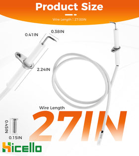 Hicello ceramic electrodes highlight high heat resistance and durable performance
