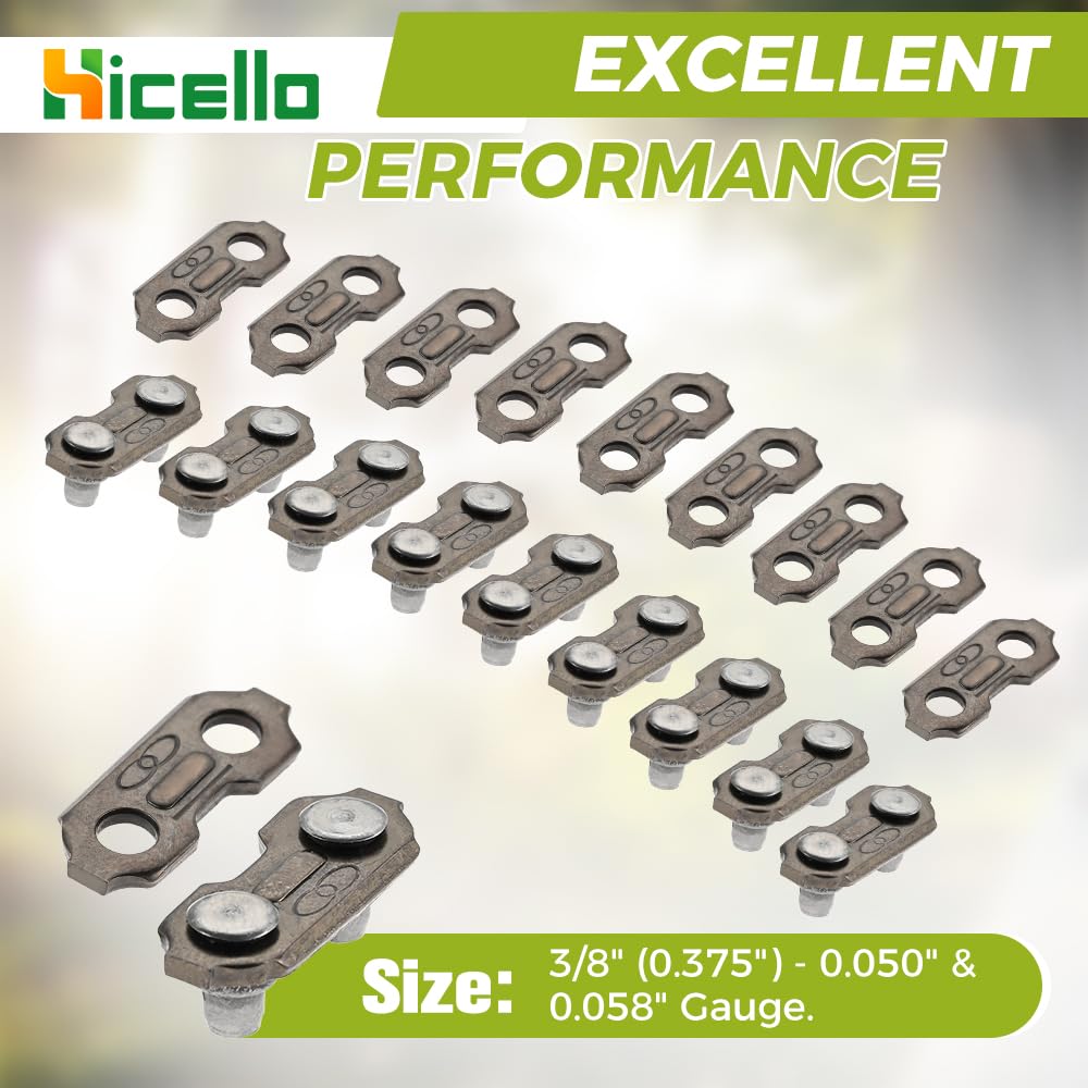 Hicello chainsaw spare parts accessory improves chain uptime