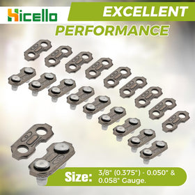 Hicello chainsaw spare parts accessory improves chain uptime