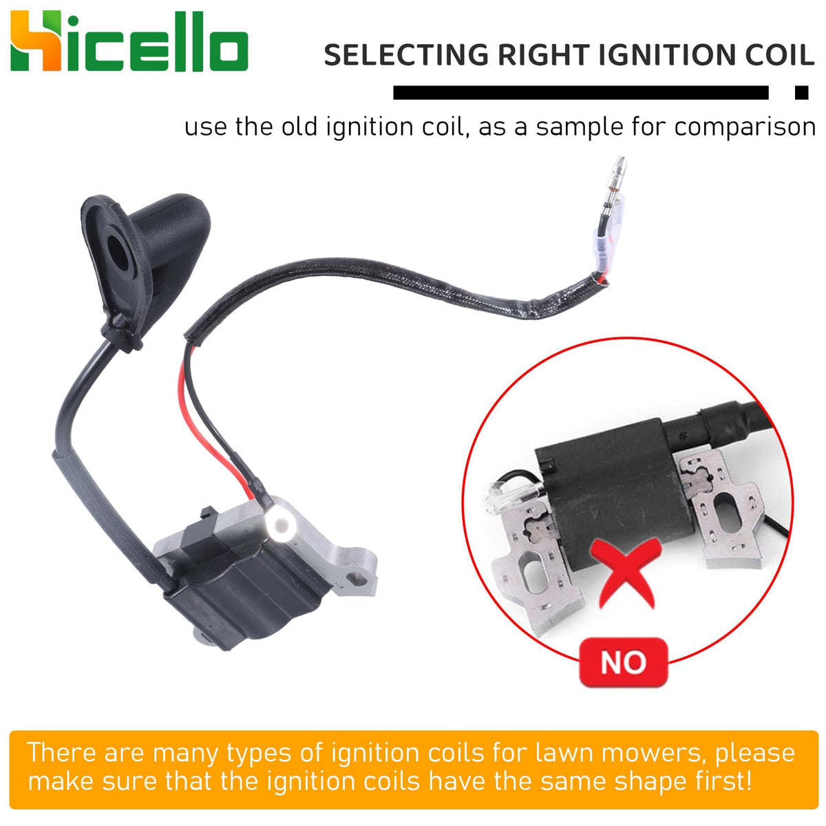 Hicello coil internal-resistance-3-2k-ohm for steady ignition output