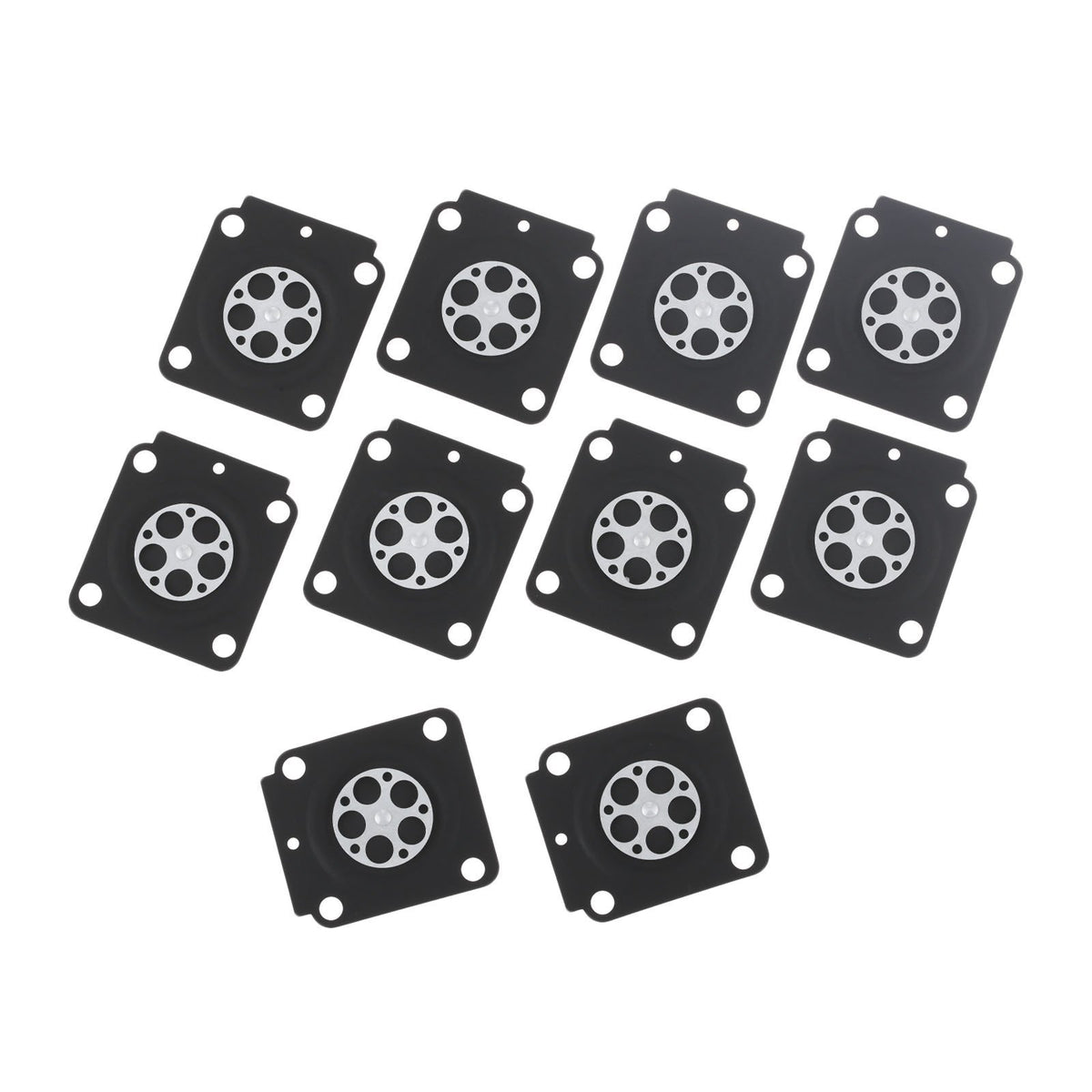 Hicello diaphragm packaging reveals a complete 10-piece set for maintenance.