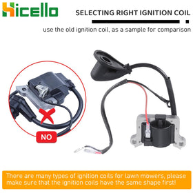 Hicello ignition lead and wires kit for reliable spark plug connections