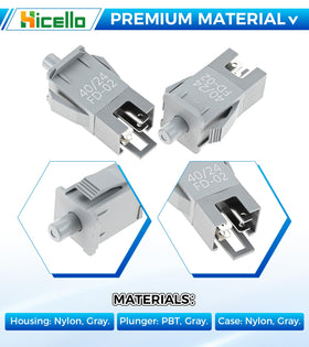 Hicello interlock safety switch durable body construction resists heat and humidity during long seasons