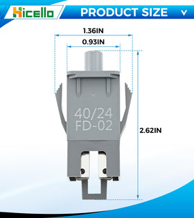 Hicello interlock safety switch plug-and-play installation demonstrates easy upgrade without tools for any compatible mower