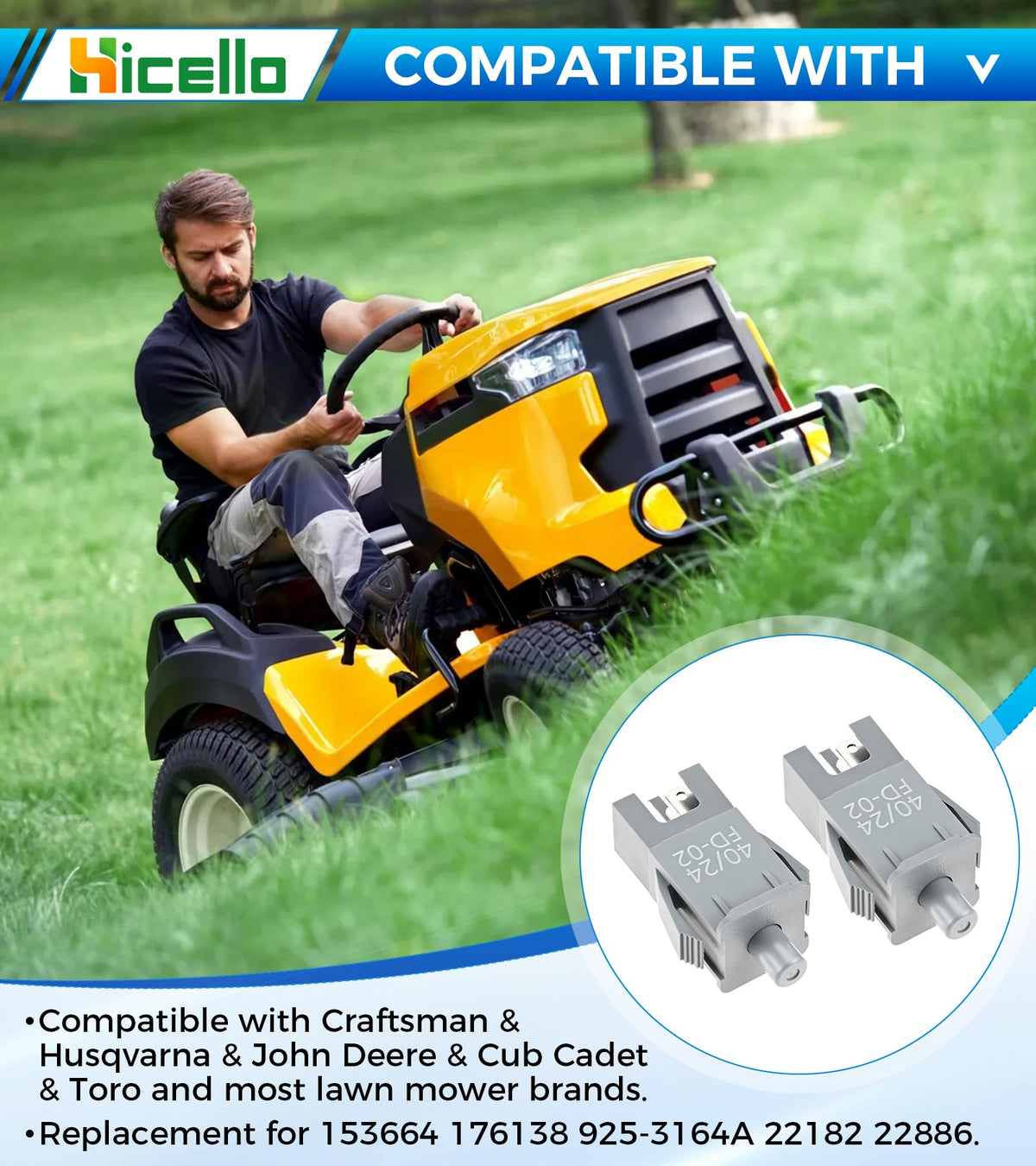 Hicello interlock safety switch replacement parts simplify maintenance and quick fixes
