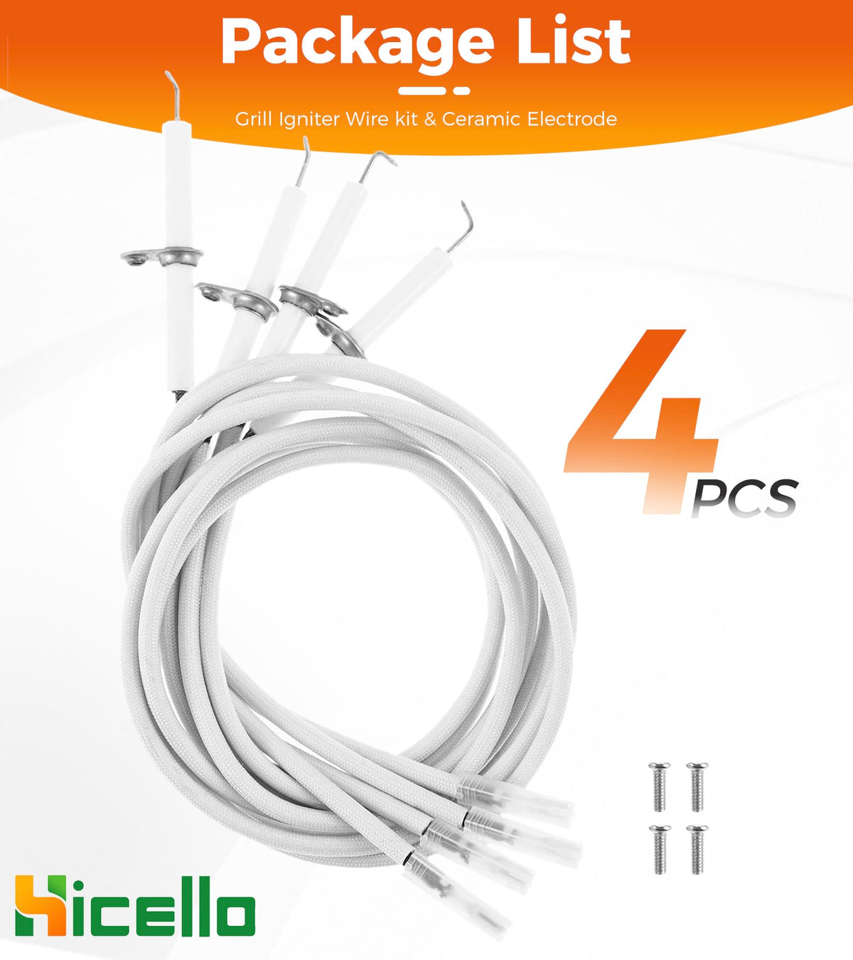 Hicello iron-nickel needle ensures durable ignition spark