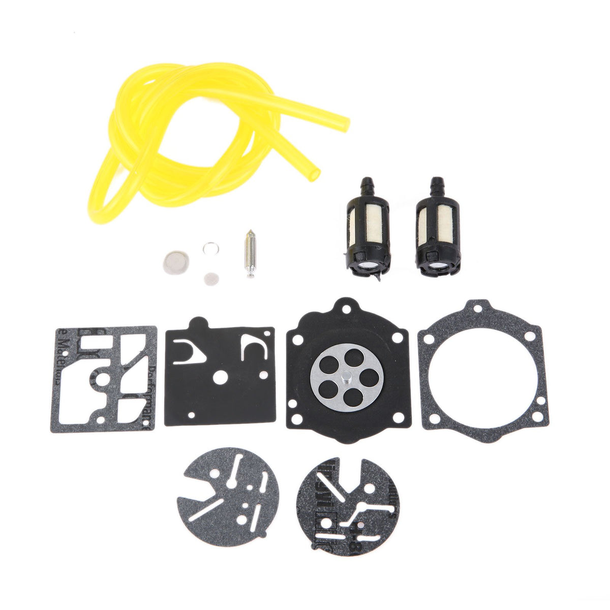 Hicello K10-HDC carburetor kit top view for Walbro HDC carbs