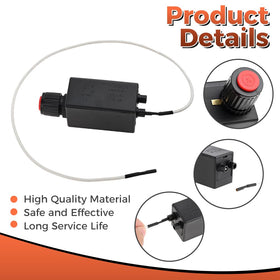 Hicello push-button ignition system simplifies lighting grills and fireplaces