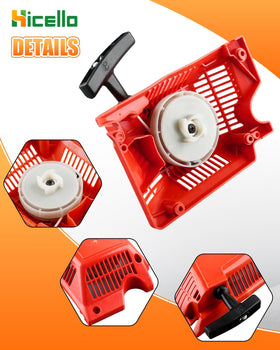 Hicello recoil starter assembly durable-build highlights high reliability.