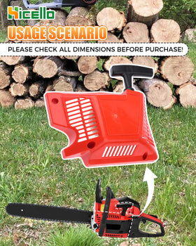 Hicello recoil starter assembly easy-install demonstrates fast setup.
