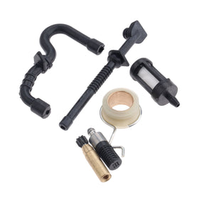 Hicello six-piece kit packaging showcases STIHL compatibility.