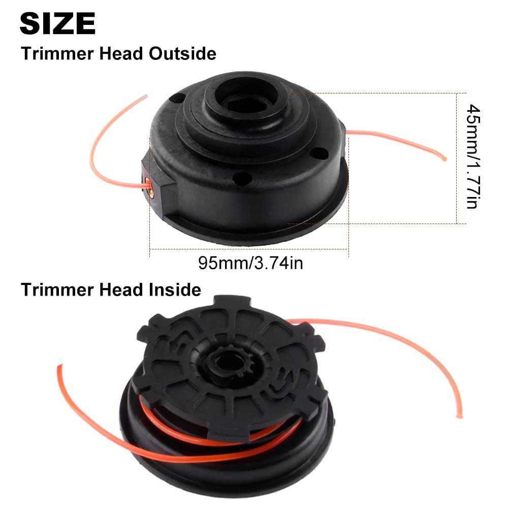 Hicello trimmer head bump for ST165 offers smooth feed and reliable cutting.