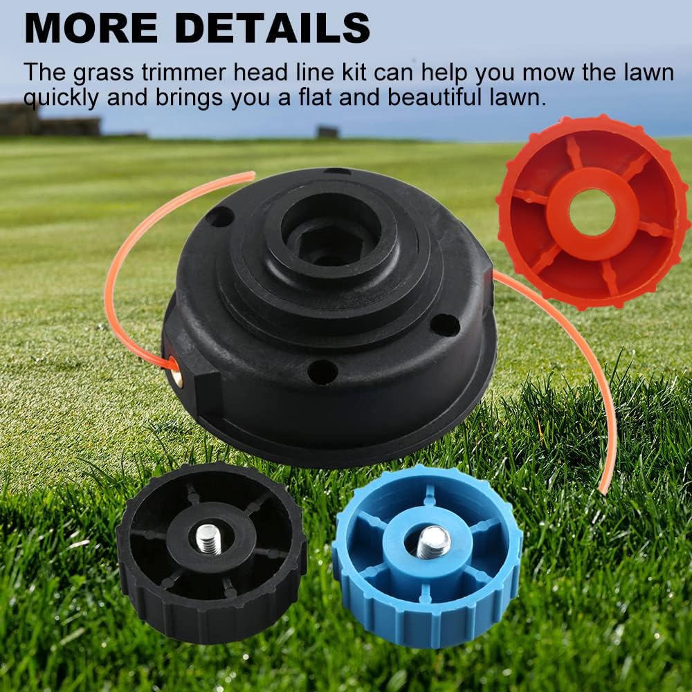 Hicello bump head for ST285, durable dual-line feed.